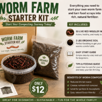 Red Wiggler Worm Starter Kit